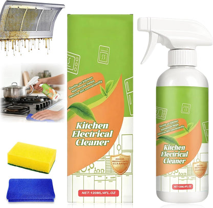 Electrolyzed Ion Kitchen Cleaner Spray, Cleanse Kitchen Appliance Cleaner, Multi-purpose Household and Kitchen Cleaning Spray for Oven, Stove, Range Hood & Appliances (120ML)