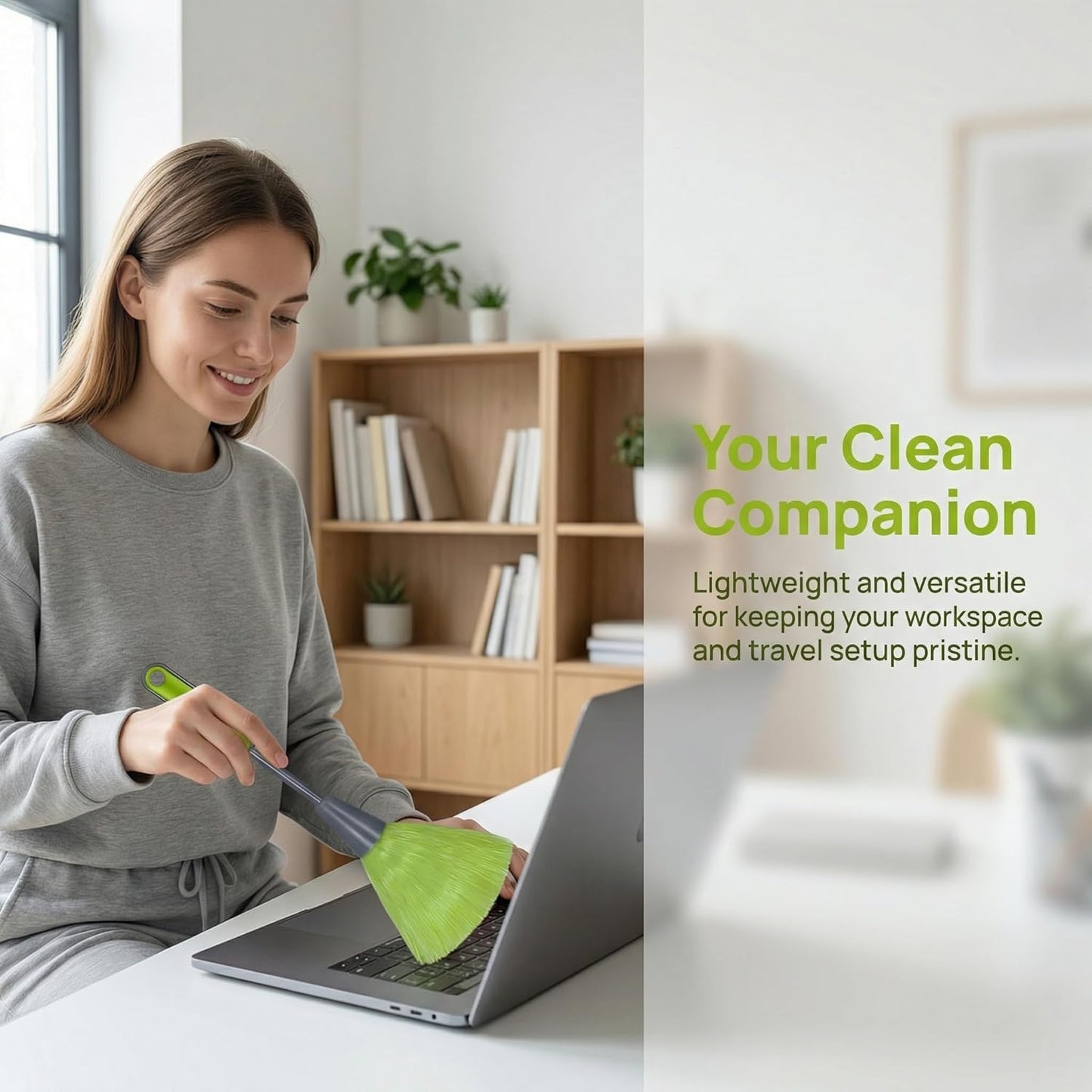 Mini Duster for Desk and Office Small Microfiber Cleaning Tool 10" Dusters for Keyboard Laptop Photo Frames and Books Handy Microfiber Duster for Quick Office