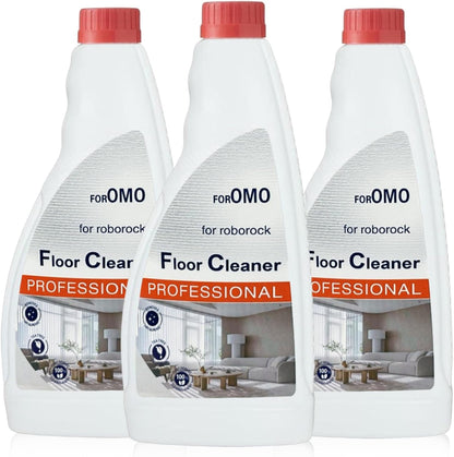 Floor Cleaning Solution Compatible With Roborock Robot Vacuum And Mop Cleaner， Deep Cleans For Multiple Hard Floors, Suitable With All Robot Vacuums With Mopping (2 Bottle)