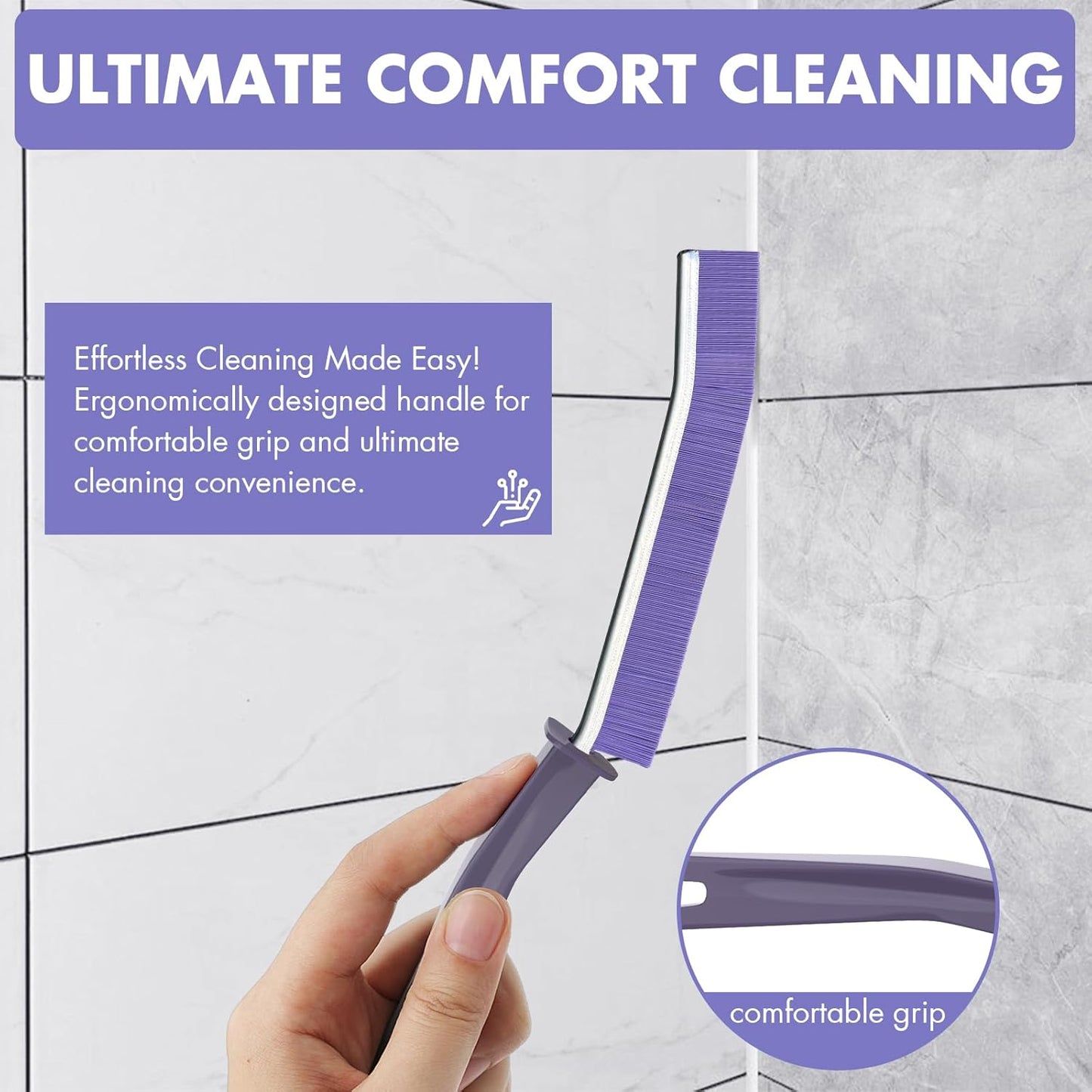 IBB 3pcs Crevice Gaps Cleaning Brush,2023 New Cleaning Brush for Small Spaces,Durable & Thin Crevice Cleaning Brush,Deep Cleaning Brush Supplies for Kitchen Surfaces & Window Track & Stubborn Stains