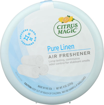 Citrus Magic Odor Absorbing Solid Air Freshener, Fresh Citrus, 8-Ounce, Pack of 1