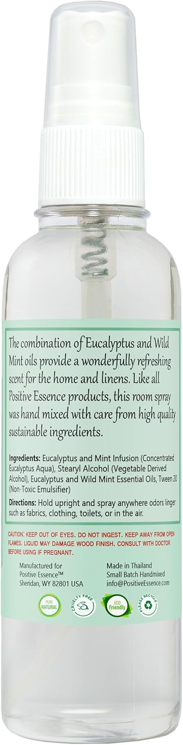 Lavender Room and Pillow Spray, Natural Aromatherapy Sleep Spray with Lavender Essential Oil for Relaxation, Fabric & Bedding Mist, Non-Aerosol Odor Neutralizer