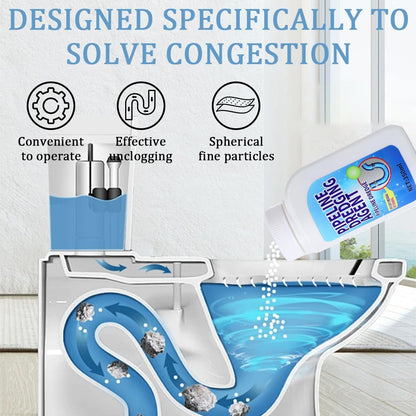 Drain cleaner, Pipeline Dredging Agent - 350ml Clog Remover | Fast-Acting, Drain Cleaner Powder, for Sinks, Showers & Toilets Kitchen Quick Cleaning