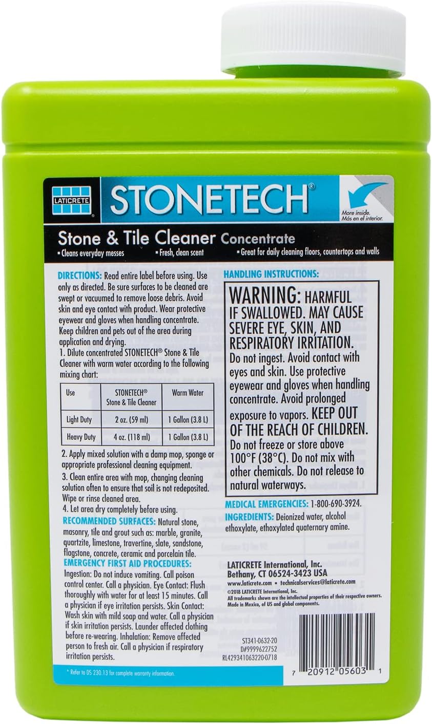 StoneTech Daily Cleaner for Stone & Tile cleaner, 24-Ounce (.710L) Spray Bottle