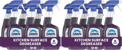 Dawn PRO Kitchen Surface Degreaser, Bulk Cleaning Spray for Oil and Grease Buildup in Commercial Kitchens, 32 fl oz (Case of 6)