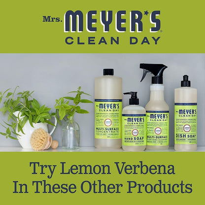 Mrs. MEYER'S CLEAN DAY Liquid Dish Soap Refill Lemon Verbena, 48 Fl Oz. (Pack of 6)