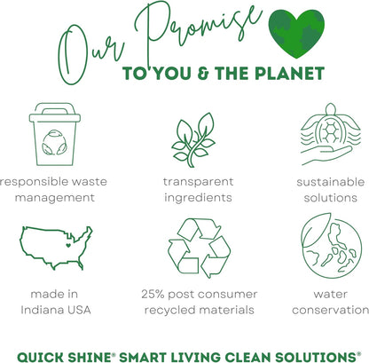 Quick Shine Hard Surface Pet Floor Cleaner 27 oz, 2Pk | Ready to Use, Removes Dirt, Streak Free, No Rinse | Hardwood, Laminate, Luxury Vinyl Plank LVT, & Tile | Safer for Kids, Pets & Our Environment