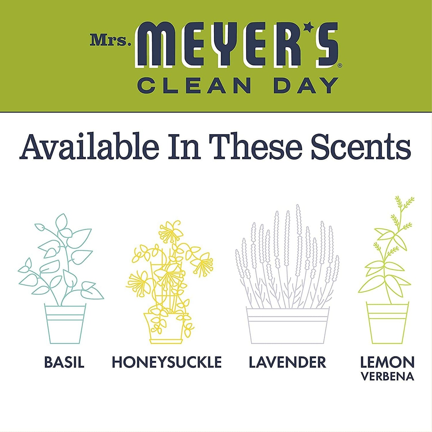 MRS. MEYER'S CLEAN DAY Tub and Tile Cleaner, Lemon Verbena 33 Fluid Ounce