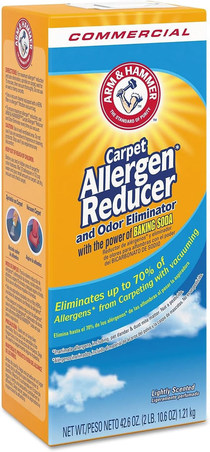Arm & Hammer 3320084113CT Carpet & Room Allergen Reducer and Odor Eliminator 42.6 oz Box