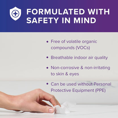 Oxivir Diversey Tb 5388471 Ready-to-Use Disinfectant Cleaning Wipes, Accelerated Hydrogen Peroxide, Large 7x8-Inch Sheets, 60-Wipes, 1-Slim Canister