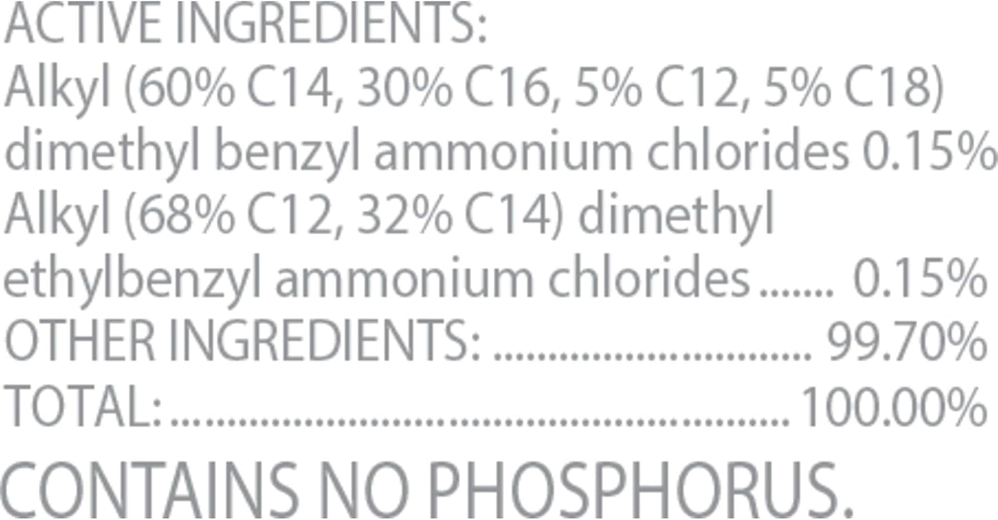 Turbo Disinfectant Cleaner for Sprayer Devices, Bleach-Free, Kills Cold and Flu Viruses and COVID-19 Virus, 64 Fluid Ounces