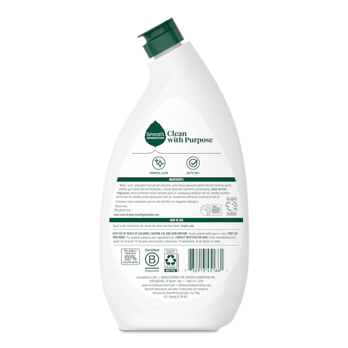 CLEANER TOILET BOWL MINT