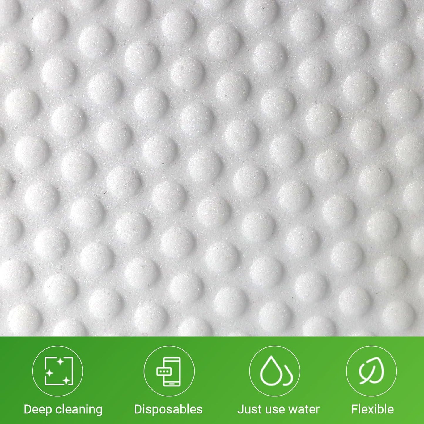 Magic Sponge Eraser Sheets- garvonti 30 Pack Melamine Foam Sheet in Bulk, Convex Point Heavy Duty Melamine Eraser, Thickened Disposable Melamine Foam Cleaning Eraser Pads