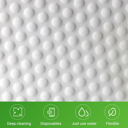 Magic Sponge Eraser Sheets- garvonti 30 Pack Melamine Foam Sheet in Bulk, Convex Point Heavy Duty Melamine Eraser, Thickened Disposable Melamine Foam Cleaning Eraser Pads
