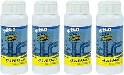 Wild Tornado Pipe Dredge, Powerful Sink and Drain Cleaner Powder, Fast Foaming Drain Cleaner for Kitchen and Pipes Cleaning Tool