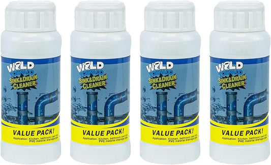 Wild Tornado Pipe Dredge, Powerful Sink and Drain Cleaner Powder, Fast Foaming Drain Cleaner for Kitchen and Pipes Cleaning Tool