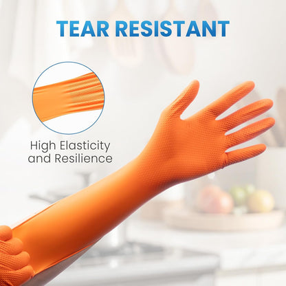 Borje Nitrile Gloves Large, 100 Count Disposable Gloves, Black, Latex-Free Powder-Free, Medical Exam, Food Safe, Cleaning, Cooking