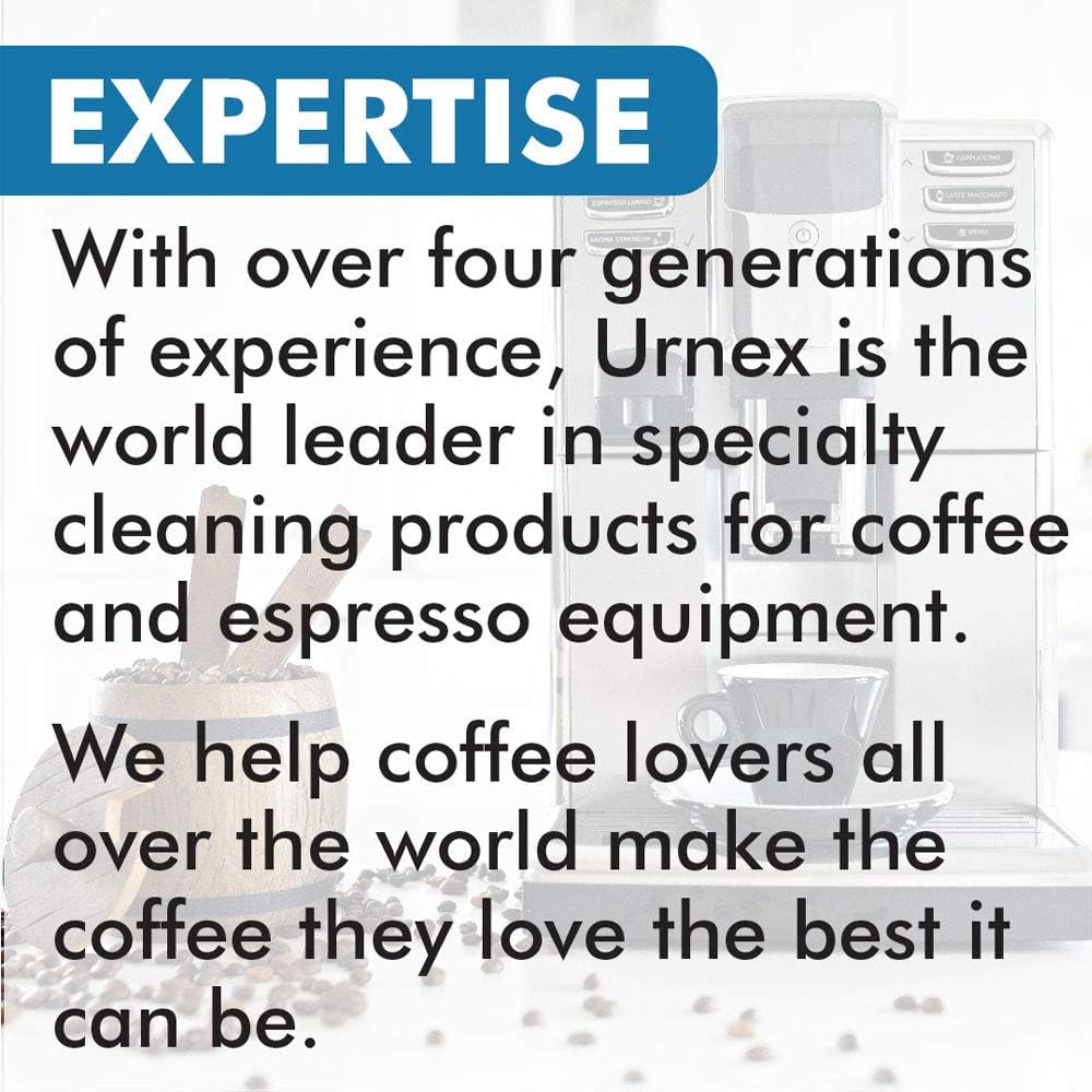 The Professional Barista's Choice - Urnex Keurig Compatible Coffee Maker Universal Descaling Solution (2 Pack, 2 Uses Per Bottle)