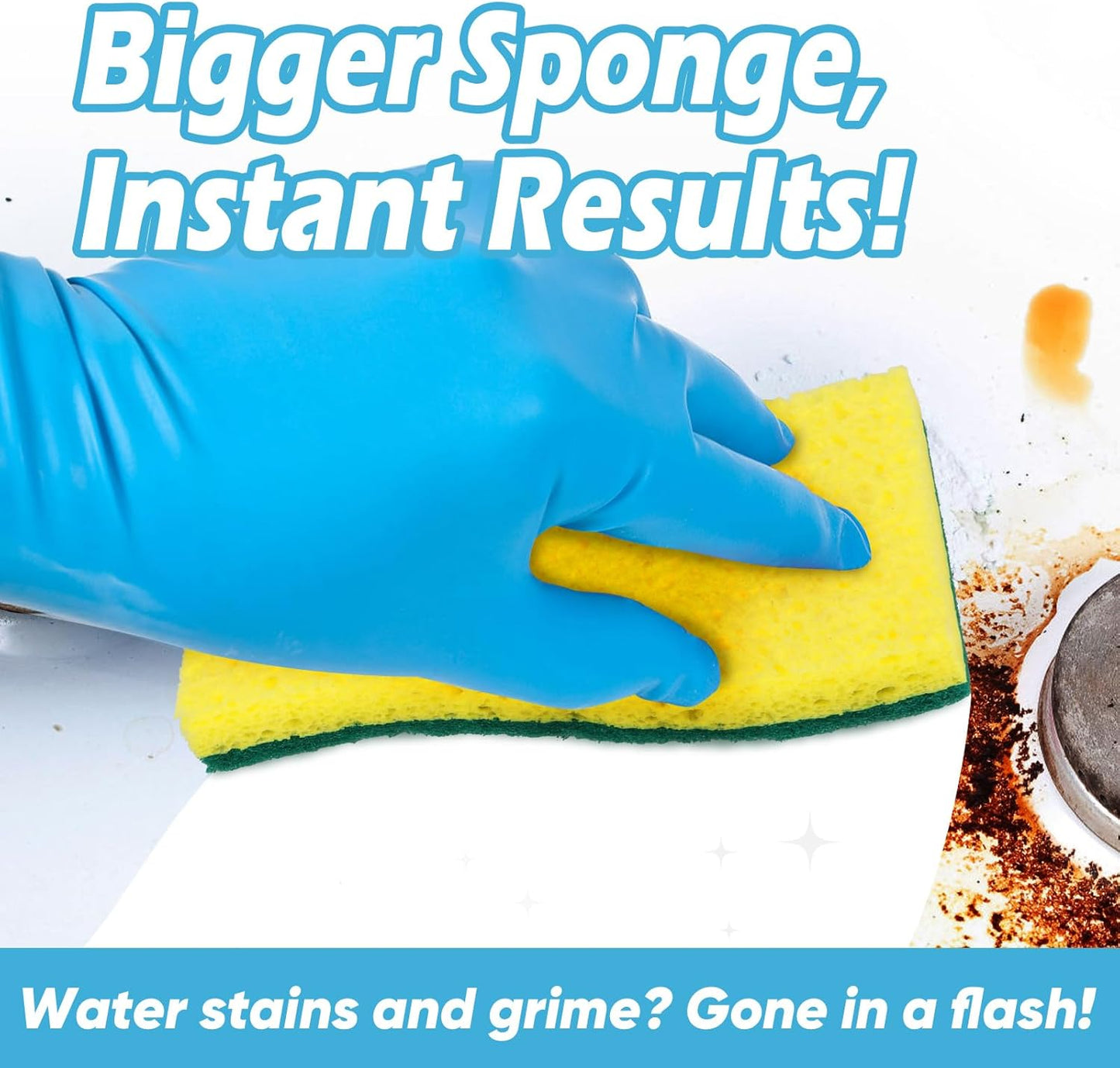 AIDEA XL Sponges Kitchen, 12Count, Non-Scratch Dish Sponges, Large Natural Sponge for Non Stick Cookware, Cellulose Cleaning Sponge for Dishes, Bathroom, Household