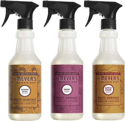 MRS. MEYER'S CLEAN DAY Multi-Surface Everyday Cleaner, Rose Scent, 16 Fl Oz Bottle