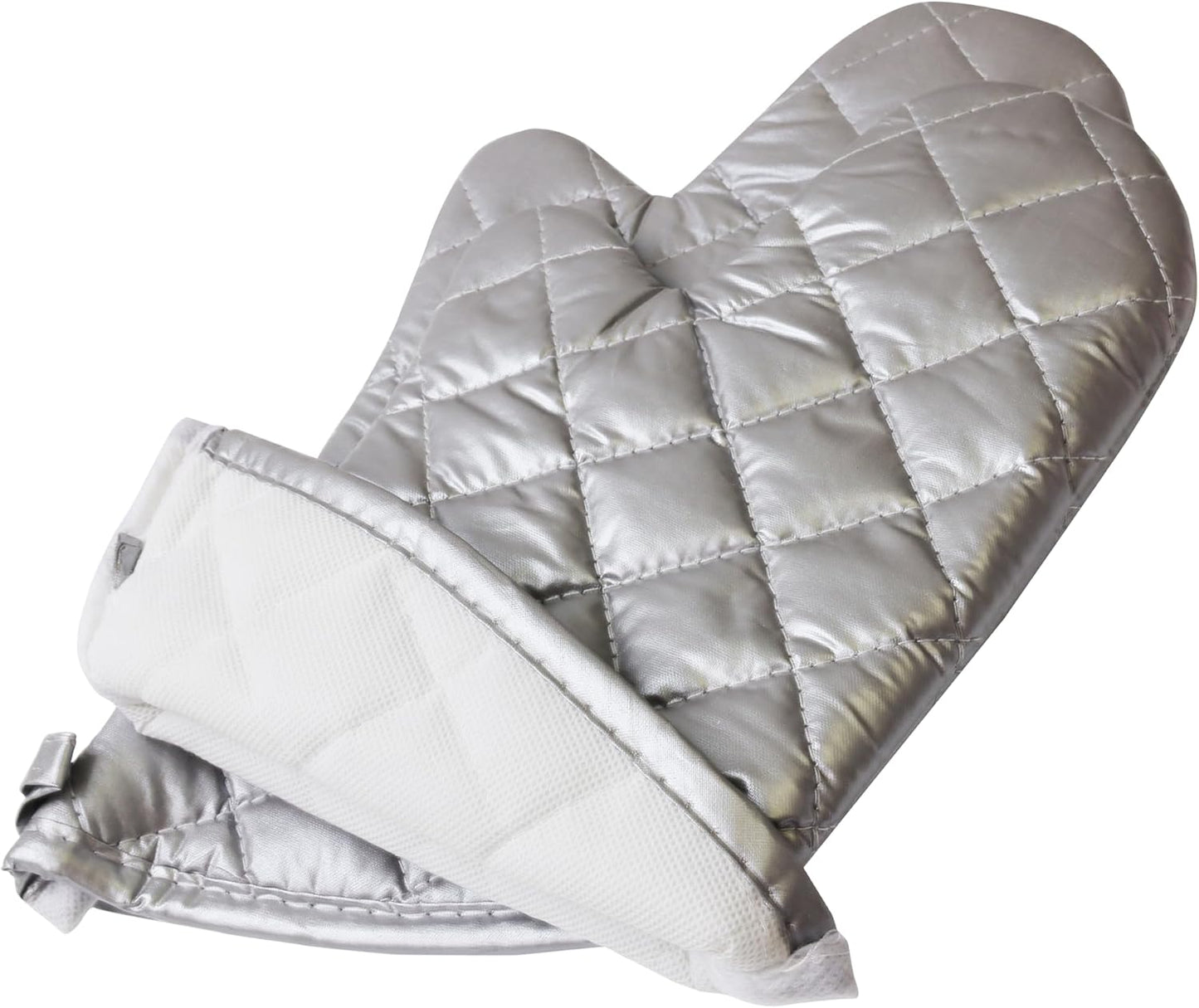 ARCLIBER Oven Mitts 1 Pair of Quilted Terry Cloth Cotton Lining,Extra Long Professional Classic Oven Mitt Heat Resistant Kitchen Oven Gloves,16 Inch