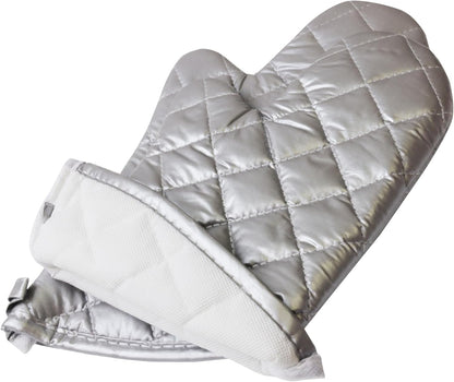 ARCLIBER Oven Mitts 1 Pair of Quilted Terry Cloth Cotton Lining,Extra Long Professional Classic Oven Mitt Heat Resistant Kitchen Oven Gloves,16 Inch