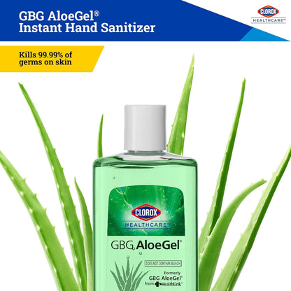 Clorox Healthcare GBG AloeGel Hand Sanitizer Wipes, Bleach-Free Sanitizing Wipes for Hands with 71% Ethyl Alcohol and Aloe - FDA Registered, Resealable Travel Pouch, 20 Count