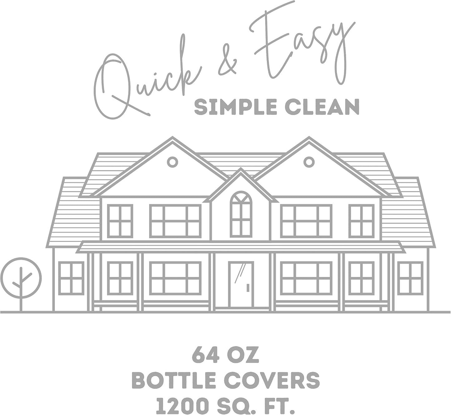 Quick Shine Disinfectant Floor Cleaner 27oz | Hospital Level Disinfectant Kills 99.9% Germs & Bacteria | Cleans w/Power of Hydrogen Peroxide & No Harsh Chemicals | Streak Free & Zero Residue