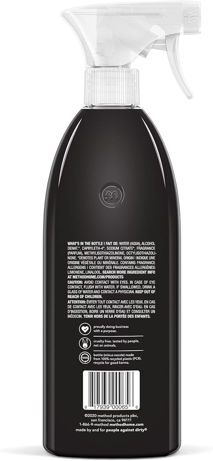 Method Daily Granite Cleaner Spray, Apple Orchard, Cleaning Agent for Granite, Marble, and Other Sealed Stone, 28 oz Spray Bottle (Pack of 1)