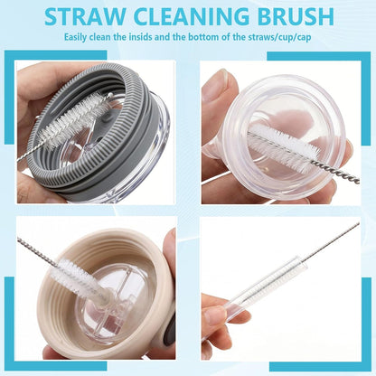 15PCS Crevice Cleaning Brush Set, Hard Bristle Grout Scrub Brushes, Multifunctional Gap Detail Cleaning Tools for Bathroom, Kitchen, Window Sill, Tile Corners & Household Deep Cleaning