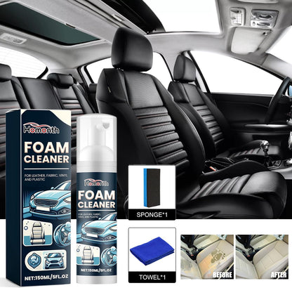 5 OZ (150 ml) Car Multi-Purpose Foam Cleaner, Interior Cleaner, Car Interior Ceiling Leather Seat Power Foam Cleaning