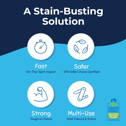 Miss Mouth's Messy Eater Stain Treater Spray - 4oz 2 Pack Stain Remover - Newborn & Baby Essentials - No Dry Cleaning Food, Grease, Coffee Off Laundry, Underwear, Fabric