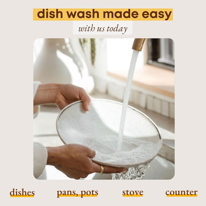 Natural Loofah Dish Sponge (Pack 30) Multipurpose Dish Sponges - 100% Biodegradable Compostable Dishwashing Scouring Pad Zero Waste (2.75" x 2.75" Each)