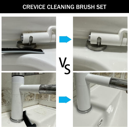 12Pcs Crevice Cleaning Brush, CTEWRT Multifunctional Hard Gap Cleaning Brush Kits, Cleaning Tools for Household Use,Window Tracks,Kitchen,Bathroom,Faucets, and Toilets