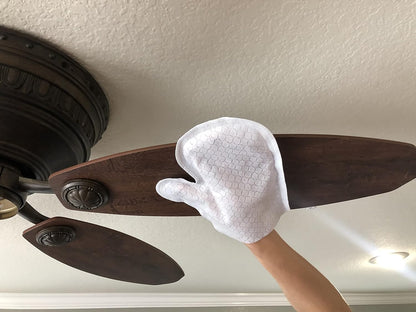 Artisan DUSTING MITT Replaces Microfiber Dusting Cloths, Dust Wipes, Feather Dusters. Grabs and Locks in Dust, Pet Hair, and Allergens for The Best Cleaning Possible Dual-Sided Disposable. 60 Mitts