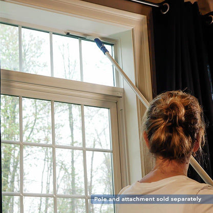 Unger 12” Glass & Surface Squeegee – Multipurpose Rubber Blade Squeegee for Shower Glass, Window Cleaning, Professional Grade Cleaning Tool for The Home