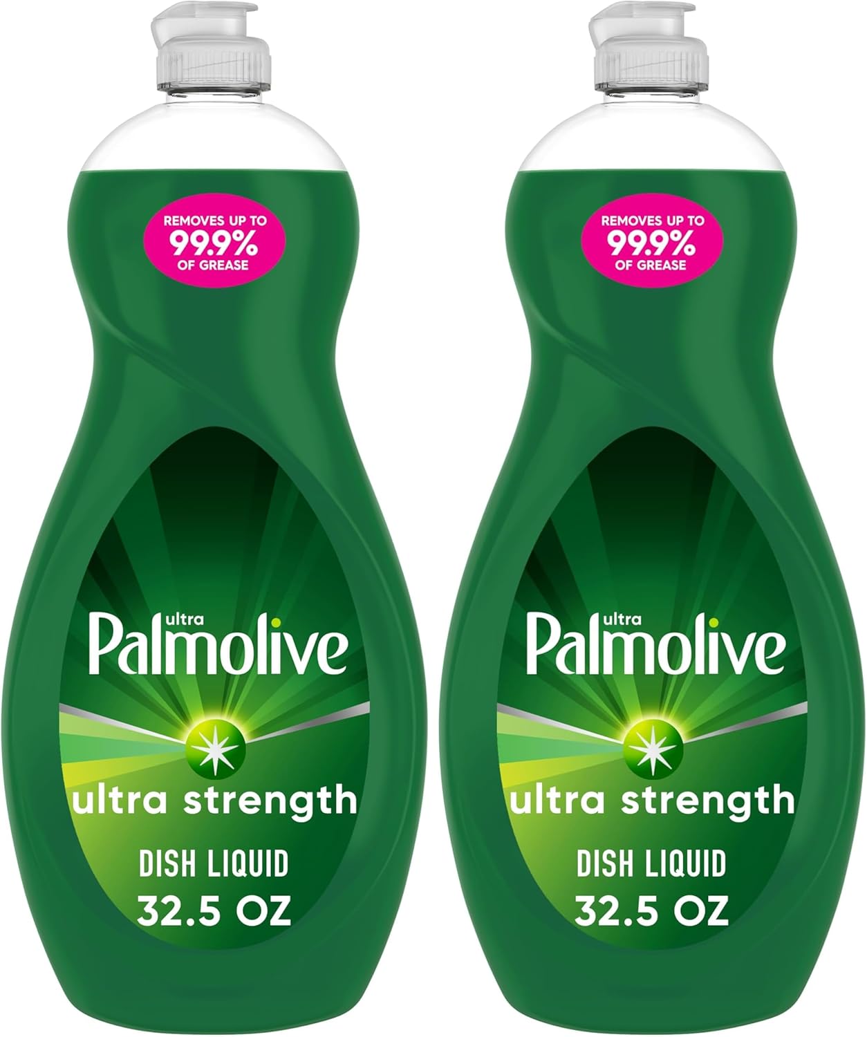 Palmolive Ultra Strength Liquid Dish Soap, Original Green, 32.5 Fluid Ounce (Packaging May Vary)