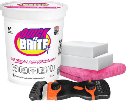 Quick 'n Brite All Purpose Cleaning Paste, True All Purpose Cleaner, Concentrated, 30 oz