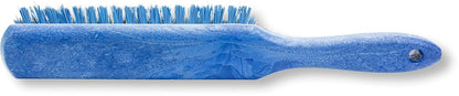 SPARTA Handheld Soft Counter Brush 8 Inch Bristle Span, Multi-Use Dust Brush with 5 Inch Handle for Tables, Countertops, and Delicate Surfaces, Polyester, Orange