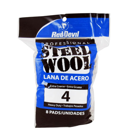 Red Devil 0310 Steel Wool, 0000 (Pack of 16)