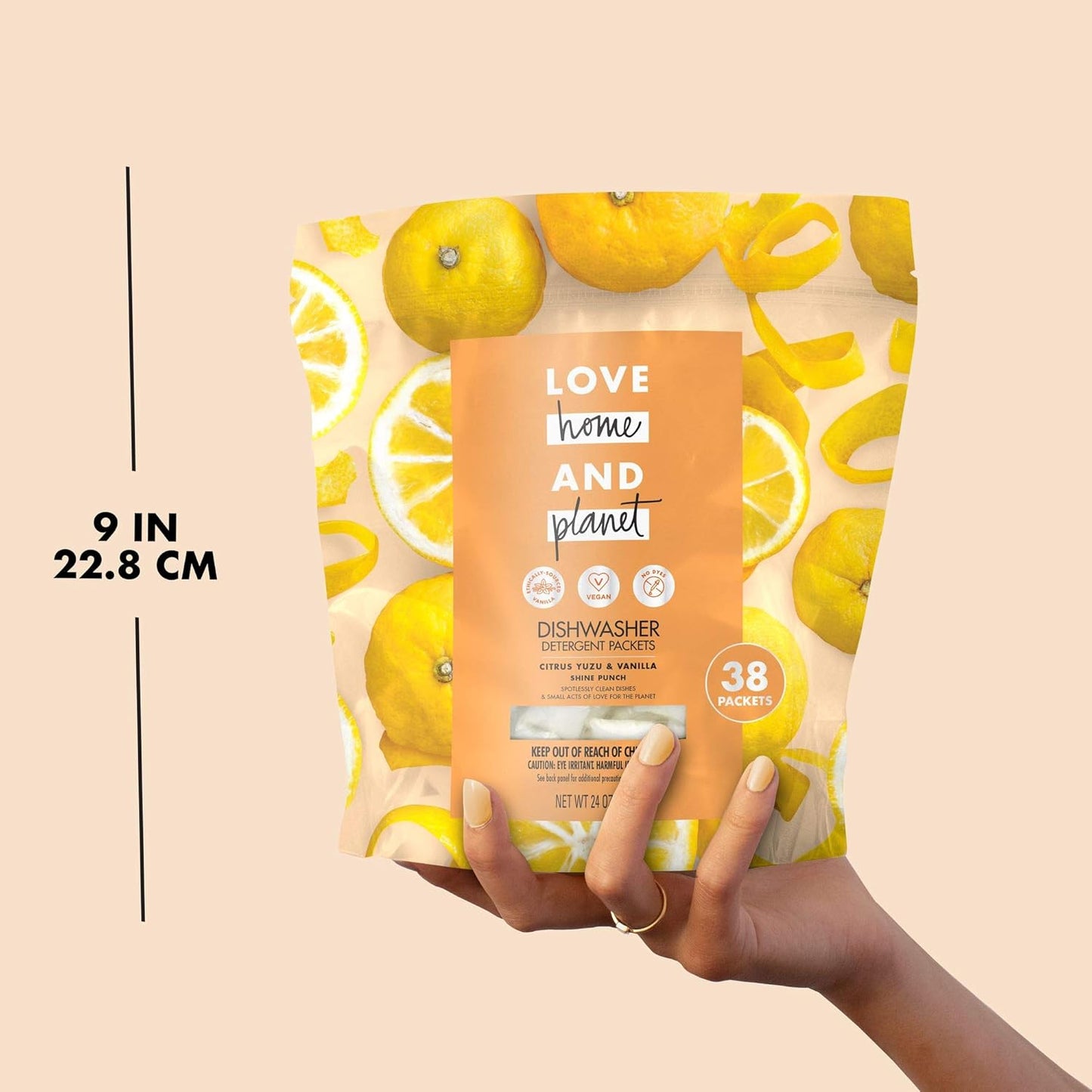 Love Home and Planet Dishwasher Detergent, Gel Lavender & Argan Oil, 56 oz