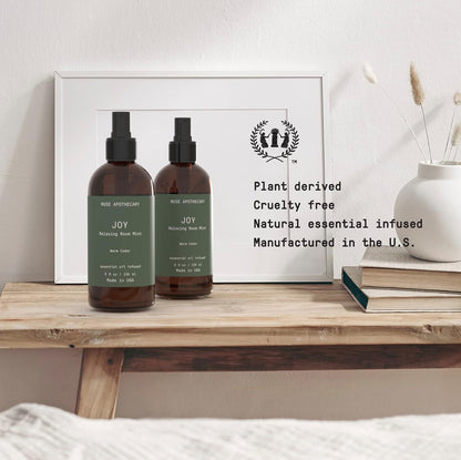 Muse Apothecary Room Ritual - Aromatic and Relaxing Room Mist, 4 oz, Infused with Natural Essential Oils - Aloe + Eucalyptus + Lavender
