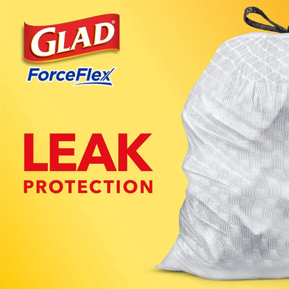 Glad ForceFlex Tall Kitchen Trash Bags, 13 Gal, Gain Lavender with Febreze, 110 Ct (Pack May Vary)