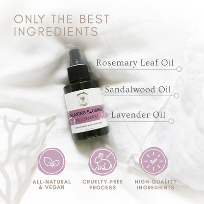 Doppeltree All Natural Pillow Spray for Sleep - Aromatherapy Lavender Mist for Acne and Linen Fabric Refresher with Essential Oil - Natural Sleep Aid