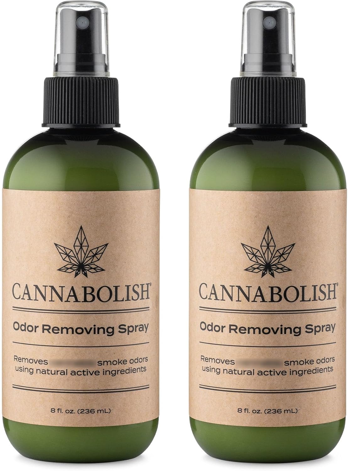 Cannabolish Lavender Smoke Odor Eliminator Spray and Air Freshener, 8 fl. oz, Natural Ingredients (Pack of 2)