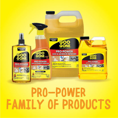 Goo Gone Pro-Power - Professional Strength Adhesive Remover - 32 Fl. Oz. Jug
