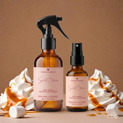 Citrus Canopy Luxury Small Space Air & Linen Refresher - Sugared Citrus + Fern Leaf - Designer-Inspired Home Fragrance - Non Toxic Room Spray + Odor Eliminator - 2 oz Travel Size