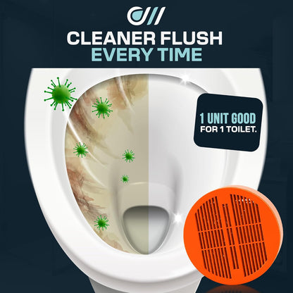 Toilet Guard Drop-In Toilet Tank Tablet | SINGLE 180-Day Tablet | Hard Water & Limescale Control | Reduces Rings, Stains & Mineral Buildup | Polyphosphate Formula | Bleach-Free