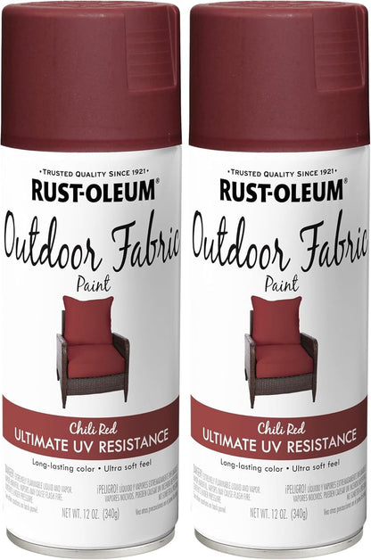 Rust-Oleum 358832 Outdoor Fabric Spray Paint, 12 oz, Navy