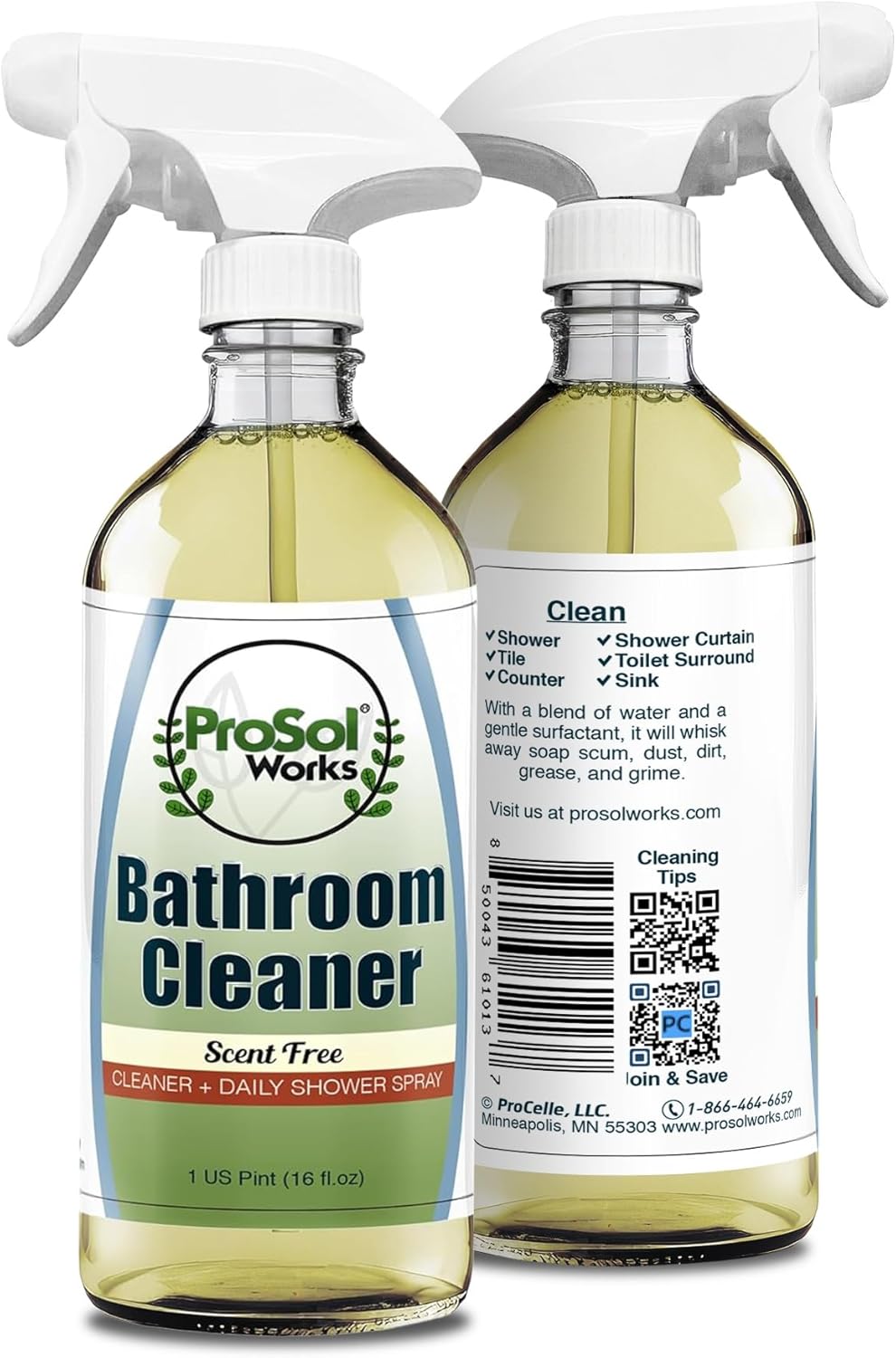 Degreaser Cleaner Heavy Duty Cleaning Spray 16 oz - Kitchen Cleaner for Stubborn Splatters, Stove Top, Grill, Drip Pans, & Oven Cleaner - Safe on All Surfaces - Fresh Scent